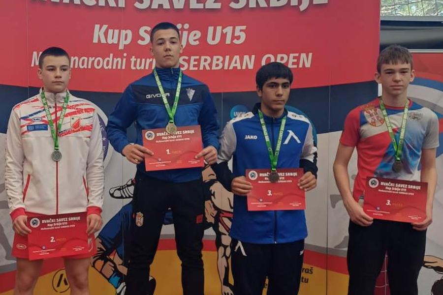 Rvanje: Spartak osvojio četiri medalje na Kupu Srbije