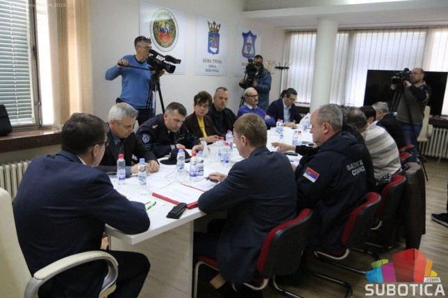 Održana sednica Štaba za vanredne situacije