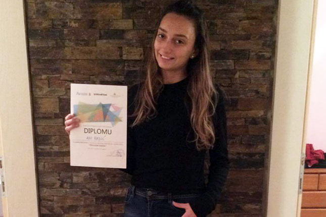 Srednjoškolka iz Subotice nadmašila vršnjake u preduzetničkim veštinama