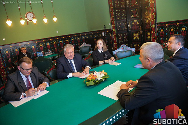 Veliki potencijal saradnje Subotice i Belorusije