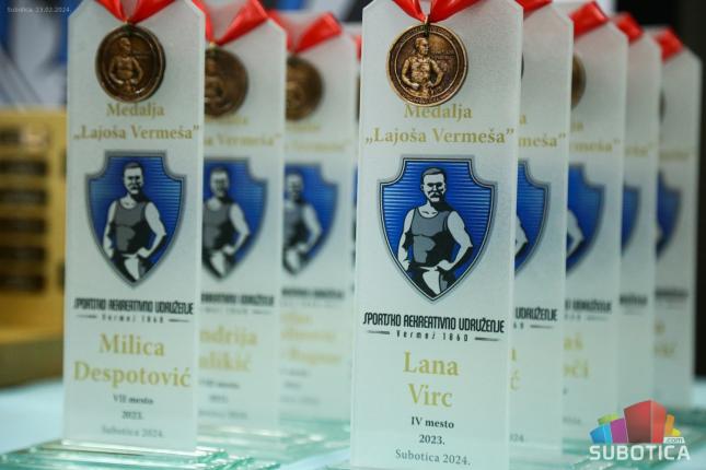 Uručena sportska priznanja u okviru akcije „Medalja Lajoša Vermeša"