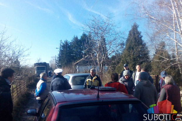 Protest: Građani Skadarlijske blokirali prolaz teškim kamionima