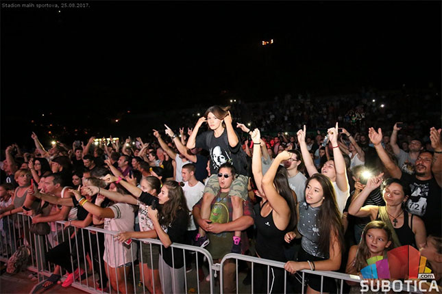 Održan kоncert "Riblje Čorbe" u Subotici