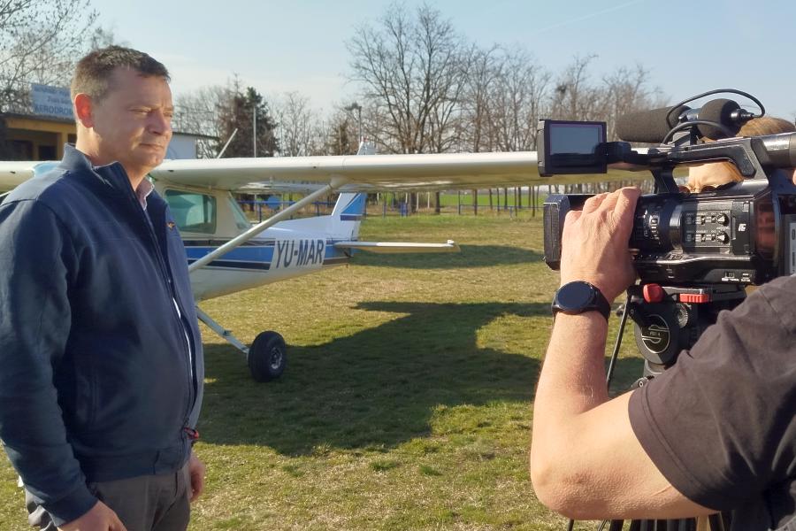 Priča o pioniru letenja: RTS snima reportažu o Ivanu Sariću