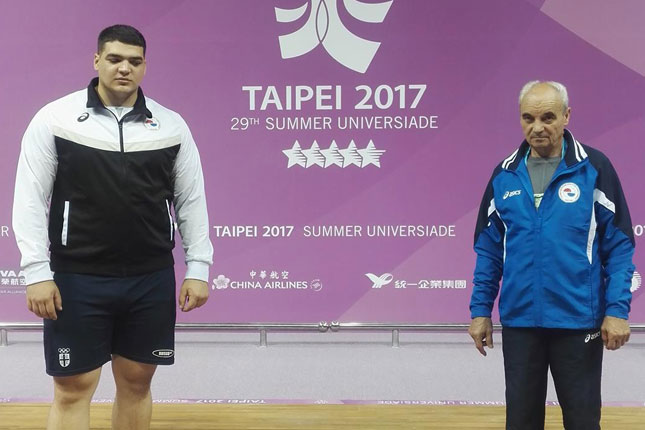 Dizanje tegova: Dobar rezultat Kajdočija na Univerzijadi