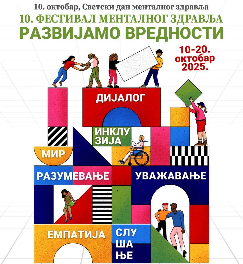 Festival mentalnog zdravlja: Subotica ponovo centar dijaloga o vrednostima i dobrobiti