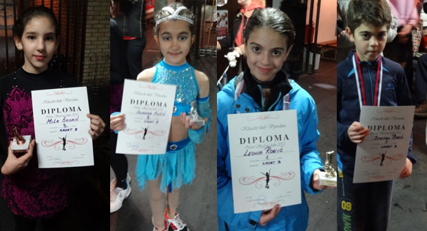 Klizački klub "Spartak" najbolji na takmičenju u Novom Sadu