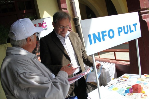 Prvomajsko prepodne sa gradonačelnikom na Paliću