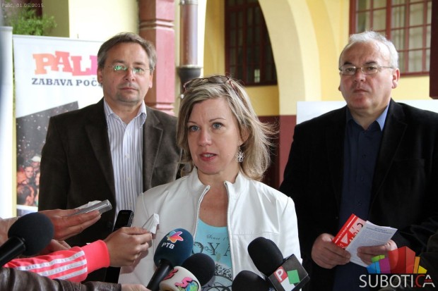 Prvomajsko prepodne sa gradonačelnikom na Paliću