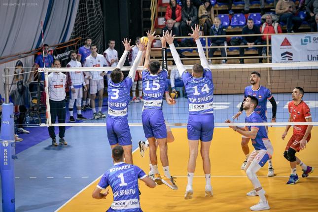 Odbojka: Prvi poraz Spartaka na domaćem terenu, "Karađorđe" iskoristio loš dan "golubova"