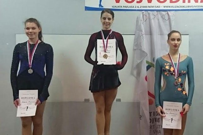 Leona Rogić sve bliža normi za Svetsko prvenstvo u umetničkom klizanju