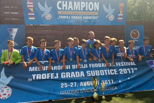 Fudbal: Završen turnir "Trofej grada Subotice"