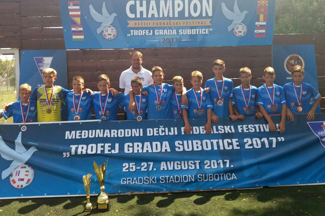 Fudbal: Završen turnir "Trofej grada Subotice"