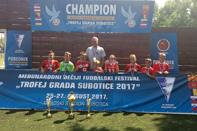 Fudbal: Završen turnir "Trofej grada Subotice"