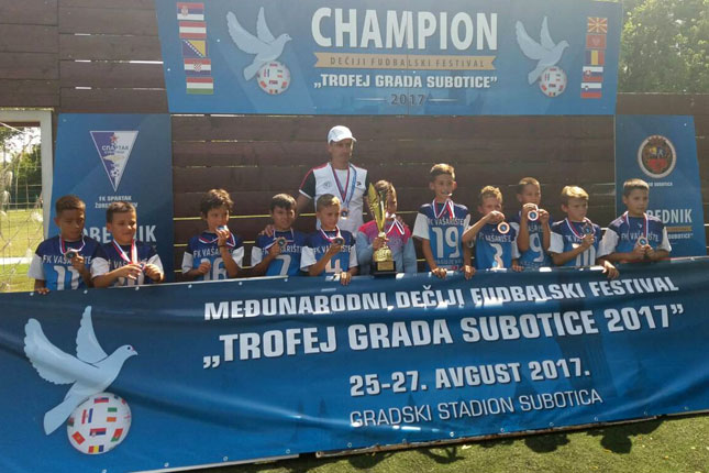 Fudbal: Završen turnir "Trofej grada Subotice"