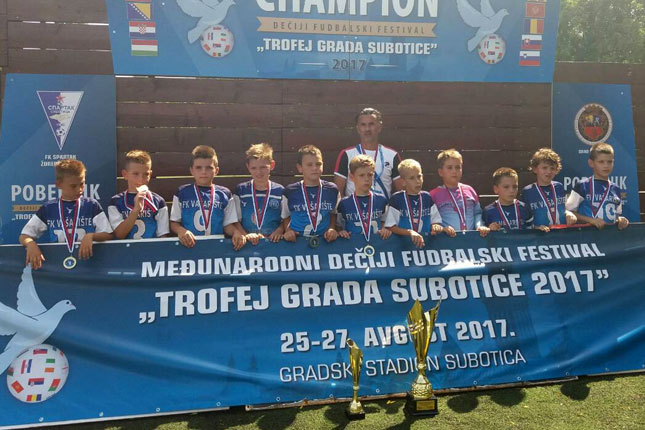 Fudbal: Završen turnir "Trofej grada Subotice"