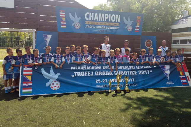 Fudbal: Završen turnir "Trofej grada Subotice"