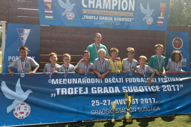 Fudbal: Završen turnir "Trofej grada Subotice"