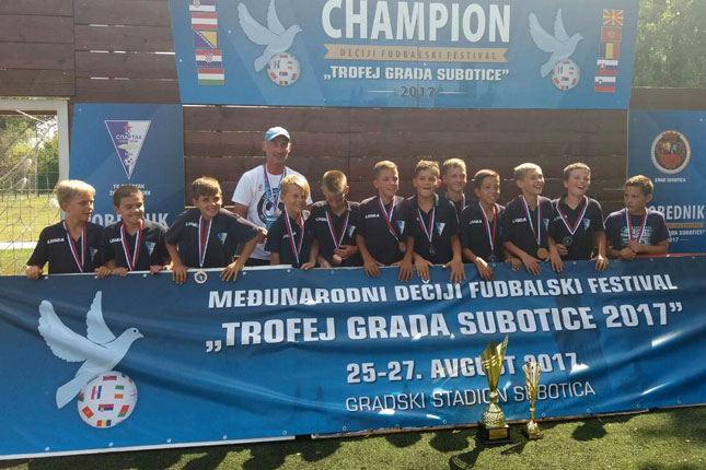 Fudbal: Završen turnir "Trofej grada Subotice"