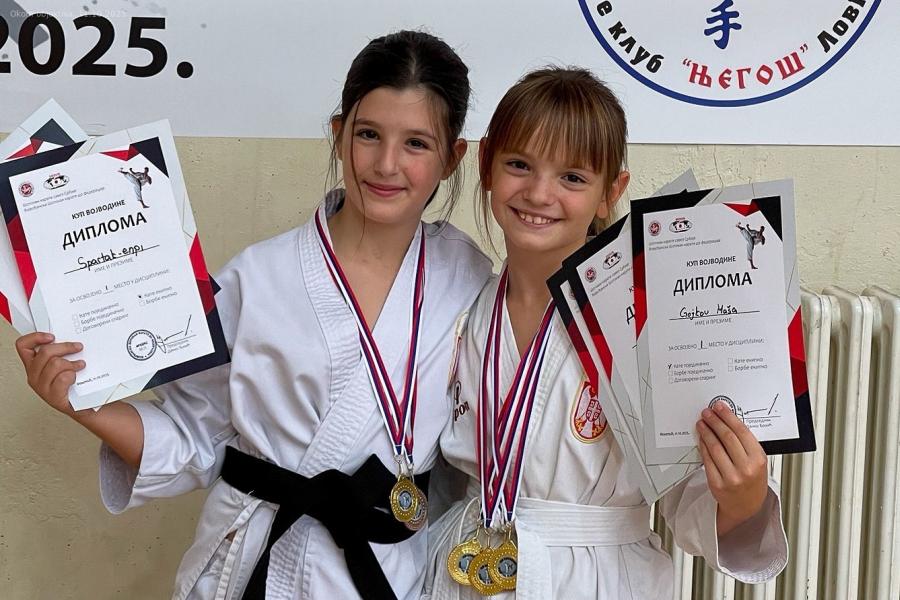 Karate: Spartak Enpi prvi na Kupu Vojvodine
