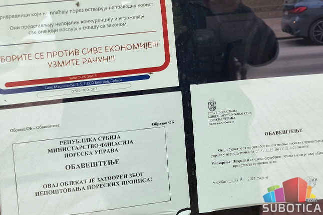 Subotički ugostitelji traže definisanje kaznenih mera