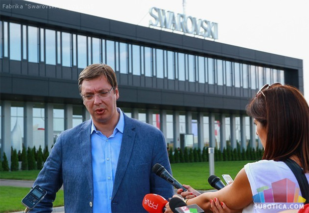 Vučić: "Svarovski" najveća investicija u Srbiji