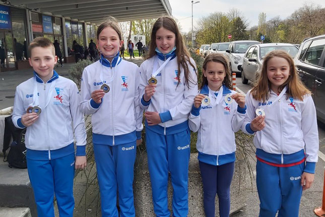 Plivanje: Spartak osvojio devet medalja na Memorijalu "Aleksandar Latinić Šuki" u Beogradu