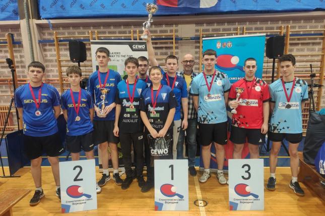 Stoni tenis: Odlični rezultati mlađih selekcija Spartaka