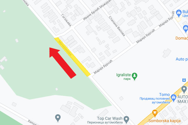 Od sutra promena režima saobraćaja u delu ulica Mičurinove i Jo Lajoša, kao i cele Triglavske