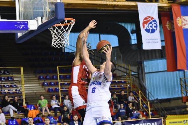 Košarka: Spartak savladao FMP (82:78)
