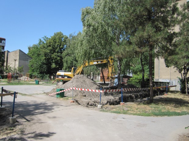 Održavanje toplovodnog sistema na Radijalcu