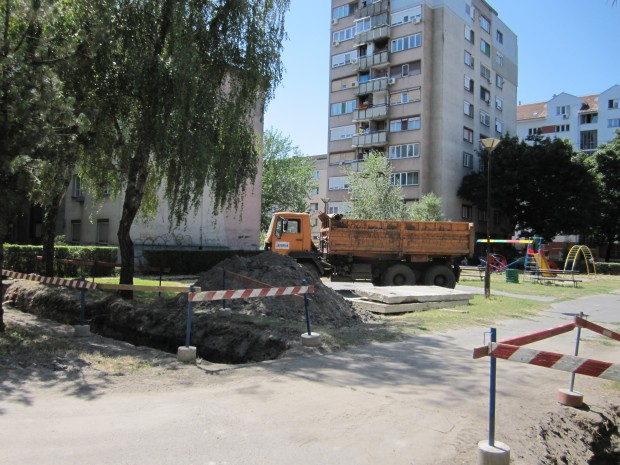 Održavanje toplovodnog sistema na Radijalcu