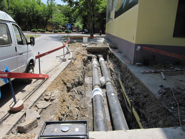 Održavanje toplovodnog sistema na Radijalcu