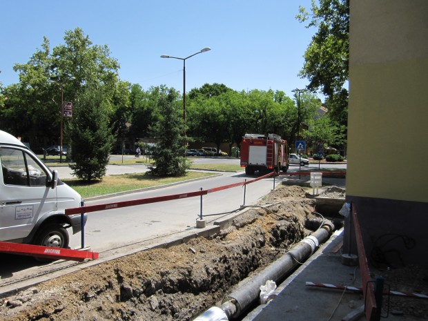 Održavanje toplovodnog sistema na Radijalcu