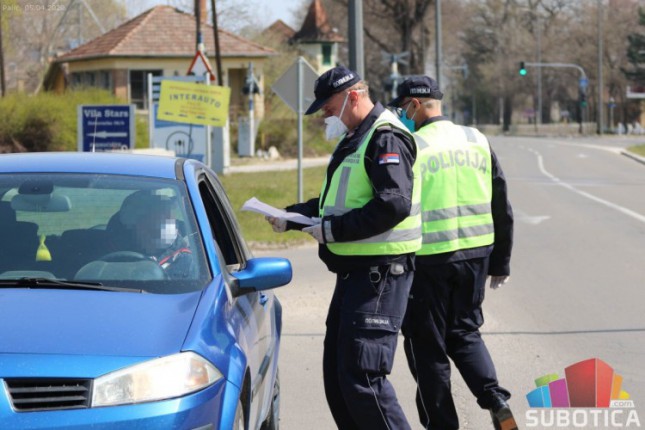 Najduži policijski čas prekršilo tridesetak Subotičana, za nedelju dana ukupno 40