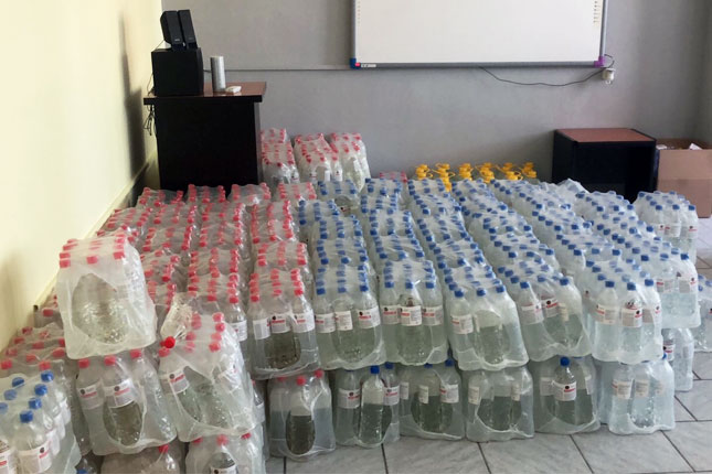 Počeo drugi krug podele dezinfekcionog sredstva i zaštitnih maski