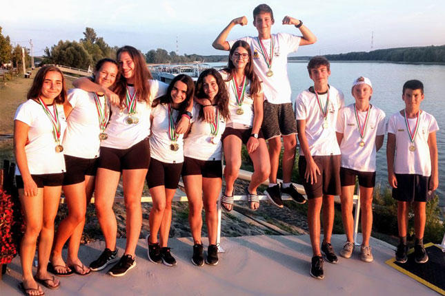 Veslanje: 33 medalje takmičara VK "Palić" na Dunavskom kupu