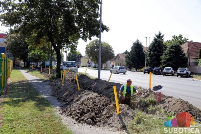 Započeli radovi na proširenju gasovodne mreže od Pionira do Nove Opštine
