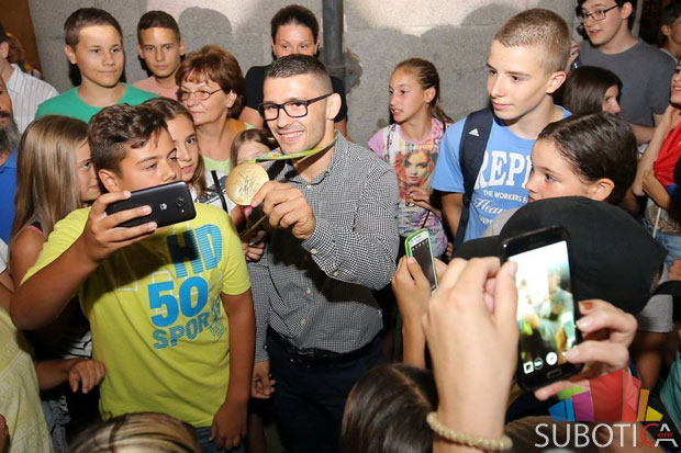 Subotičani dočekali Davora Štefaneka