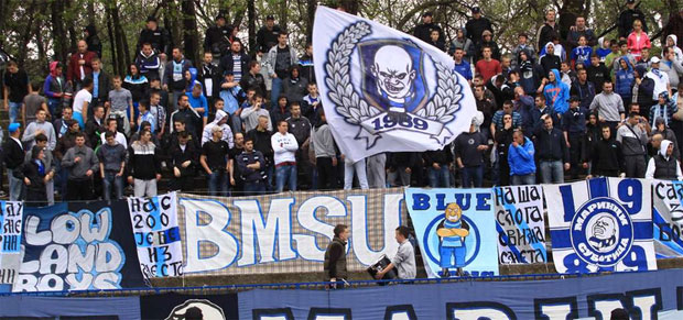 Saopštenje navijačke grupe "Blue marines"