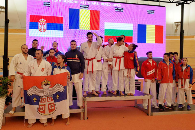 Karate: Pet medalja reprezentativaca iz "Spartak Enpija" na Prvenstvu Evrope u Sloveniji