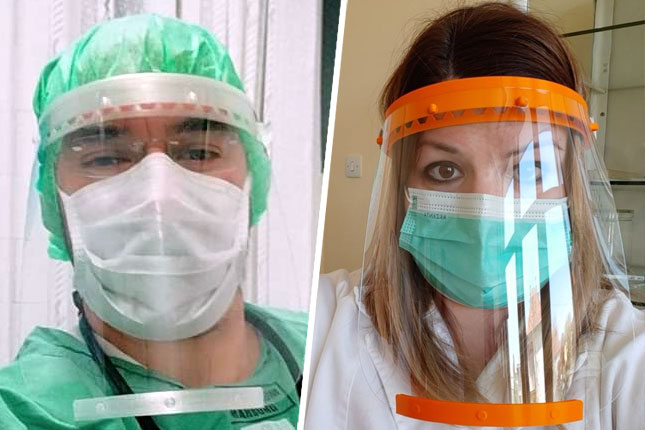Subotičani napravili više od 700 zaštitnih vizira i donirali medicinarima