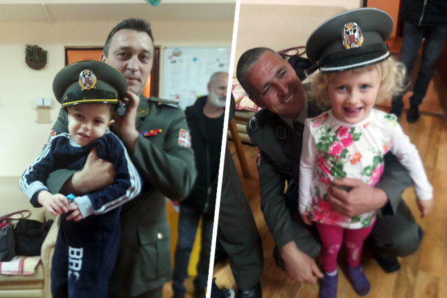 Pripadnici Vojske Srbije donirali odeću, obuću i igračke deci "Kolevke"