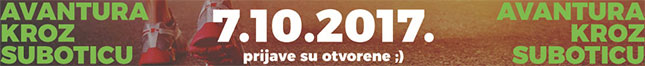 Prijave za "Avanturu kroz Suboticu" do 1. oktobra