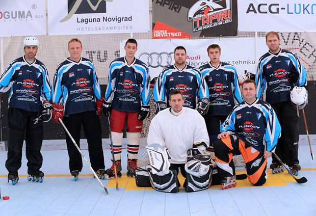 Hokejaši Spartaka na turniru "Tapir Kup 2013" u Zagrebu