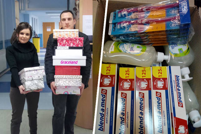 Učenici Medicinske škole obradovali mališane u Lurko kući