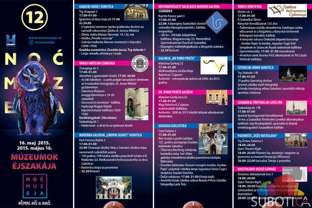 Večeras 12. Noć muzeja - izaberite svoju rutu!