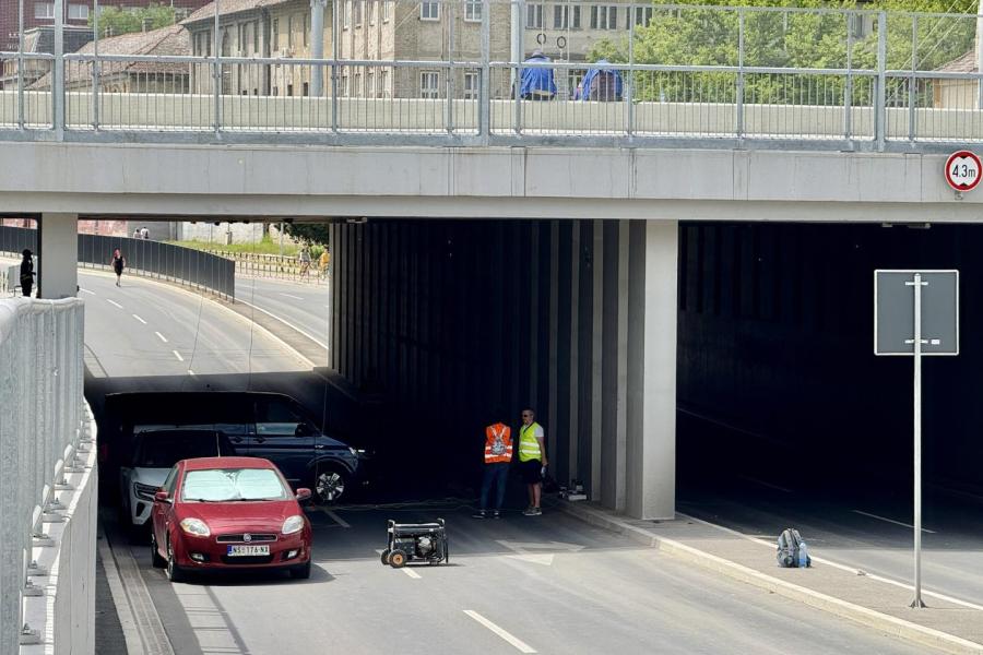 Podvožnjak kod Nove opštine potpuno bezbedan za saobraćaj i pešake