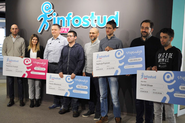 Infostud stipendirao studente Visoke tehničke škole i Ekonomskog fakulteta