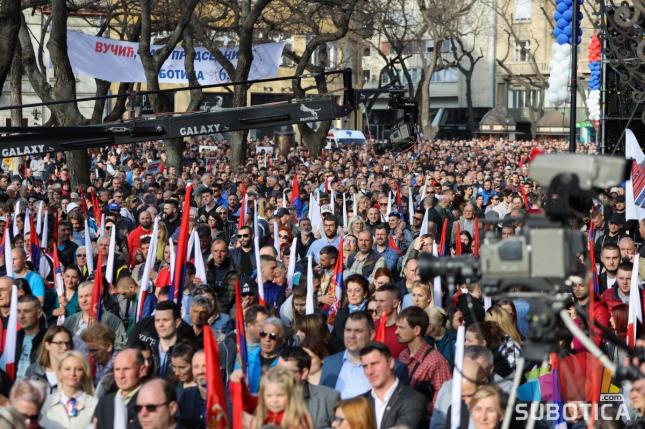 Miting Srpske napredne stranke – u Suboticu i Srbiju stižu velike  investicije